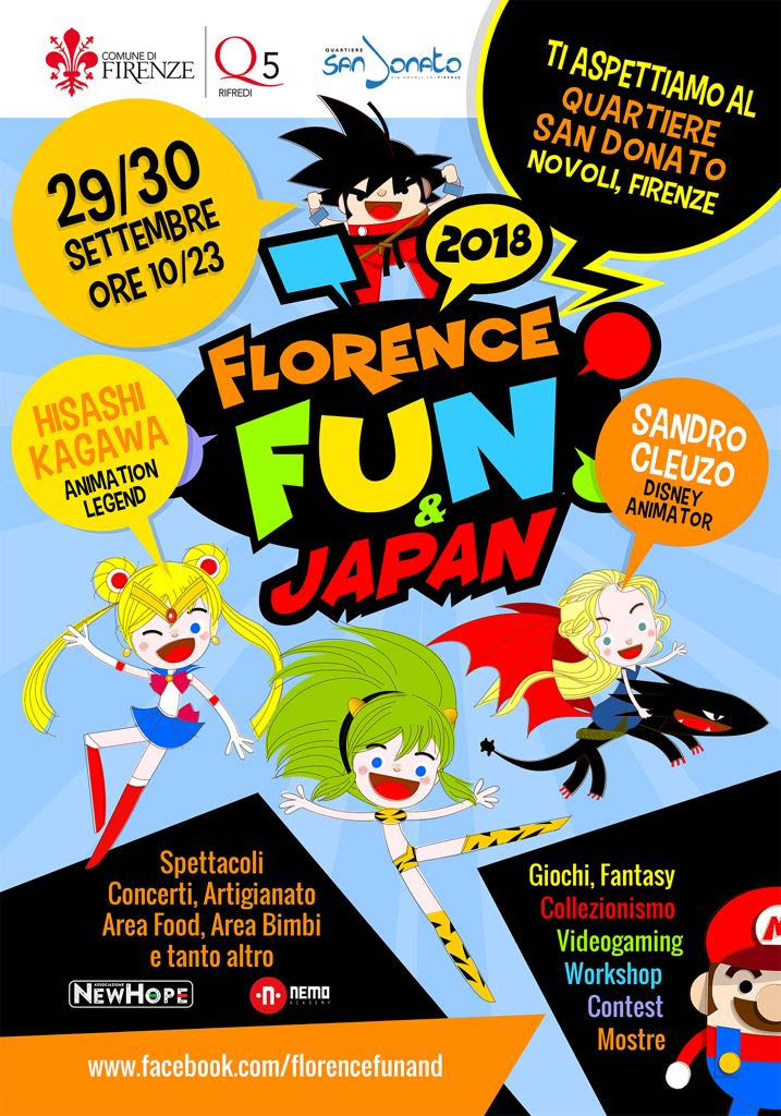 Florence Fun and  Japan