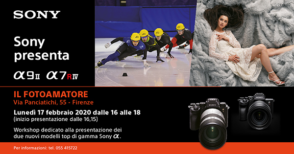 Presentazione nuovi modelli Sony Alpha