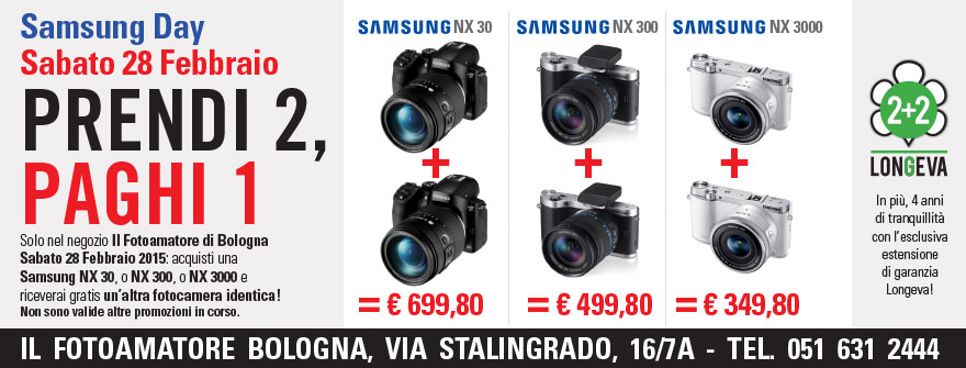 Samsung Day - Prendi 2 Paghi 1