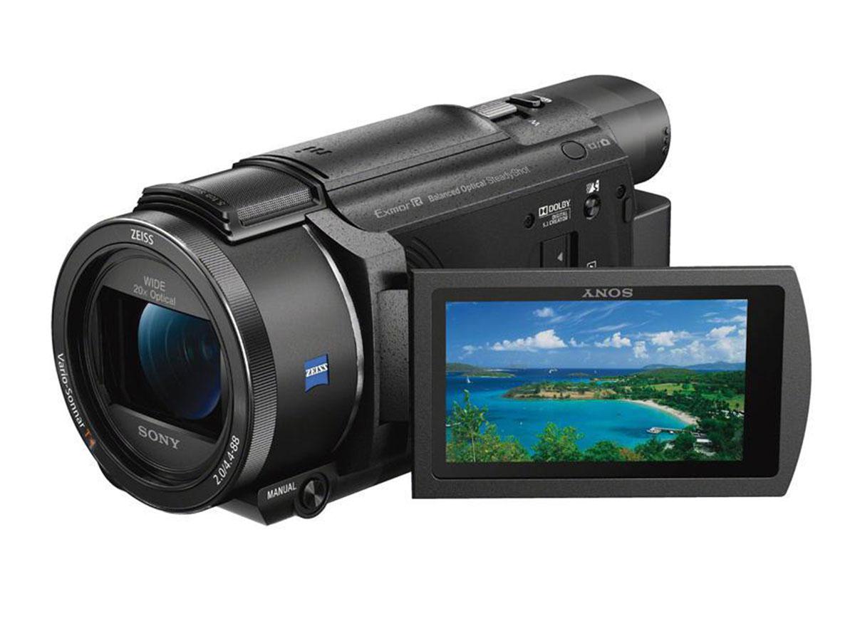 Sony FDR- AX53 Creator Kit con microfono Shotgun Sony ECM-CG60 e treppiede Joby Gorillapod